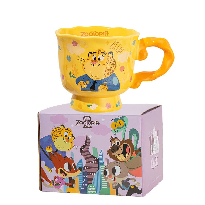 Disney Zootopia Collaboration Джуди Ник Керамическая кружка 350 мл - изображение 7