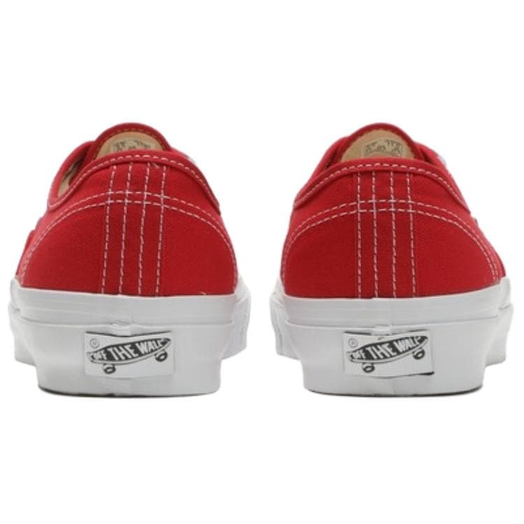 Кроссовки Vans Premium Authentic 44 Скейтборд Кроссовки Унисекс Гоночный Красный - изображение 3