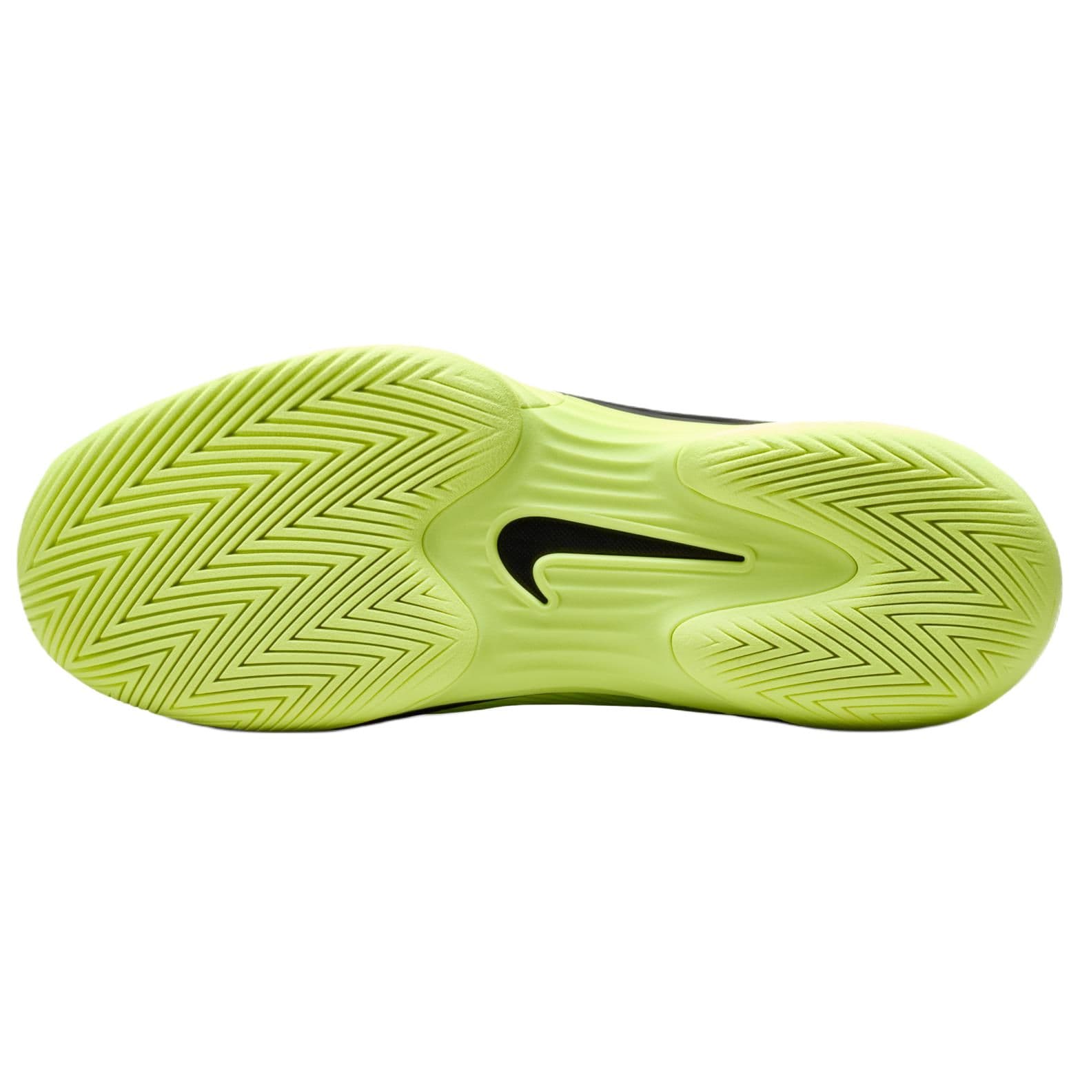 Кроссовки для тенниса Nike Vapor 12 Low Топ Теннисные Кроссовки Женские Черные Желтые - изображение 4