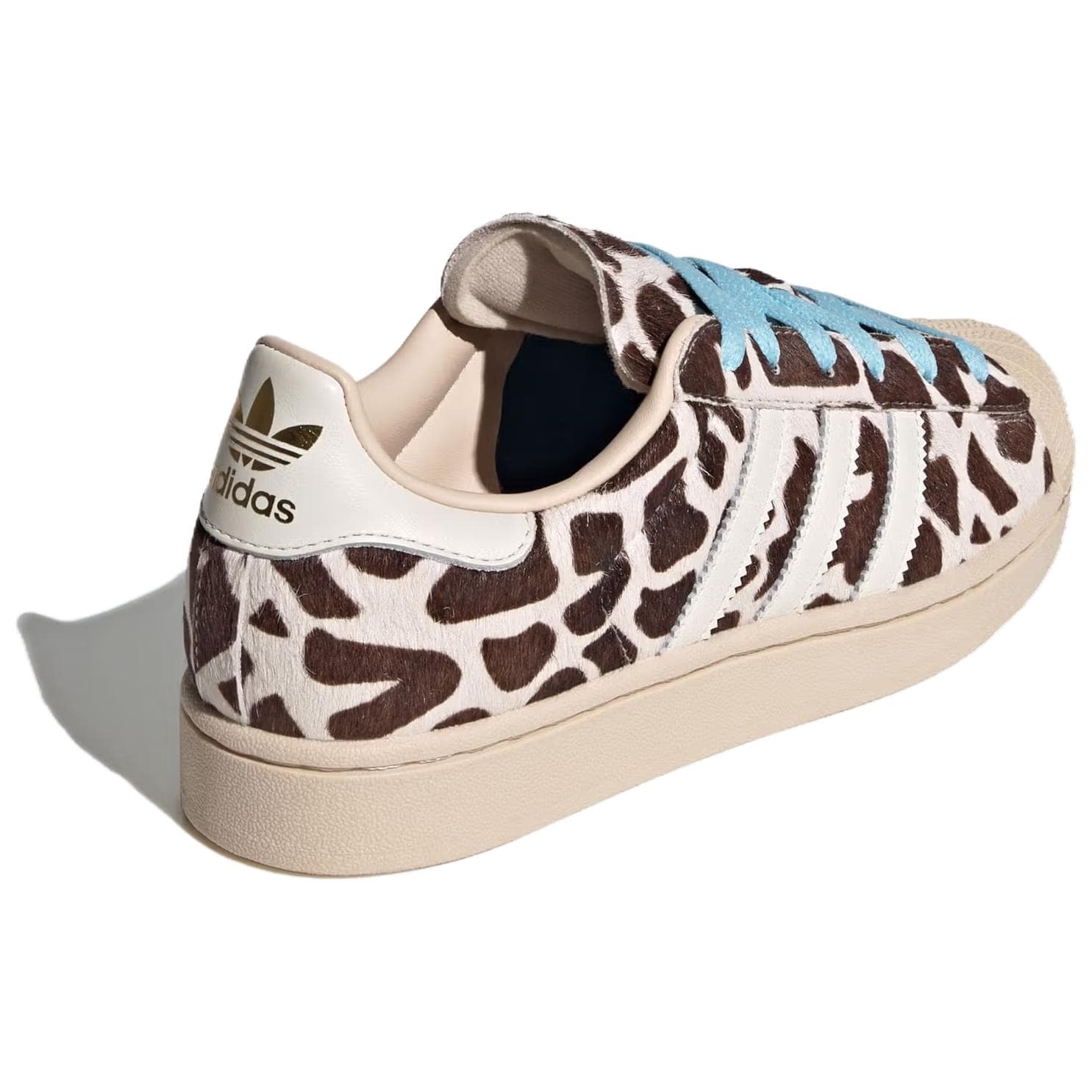 Кроссовки Adidas Originals Superstar Скейтборд Обувь Унисекс Коричнево-бежевый - изображение 5
