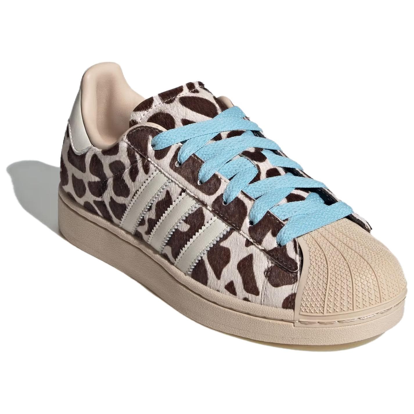 Кроссовки Adidas Originals Superstar Скейтборд Обувь Унисекс Коричнево-бежевый - изображение 3