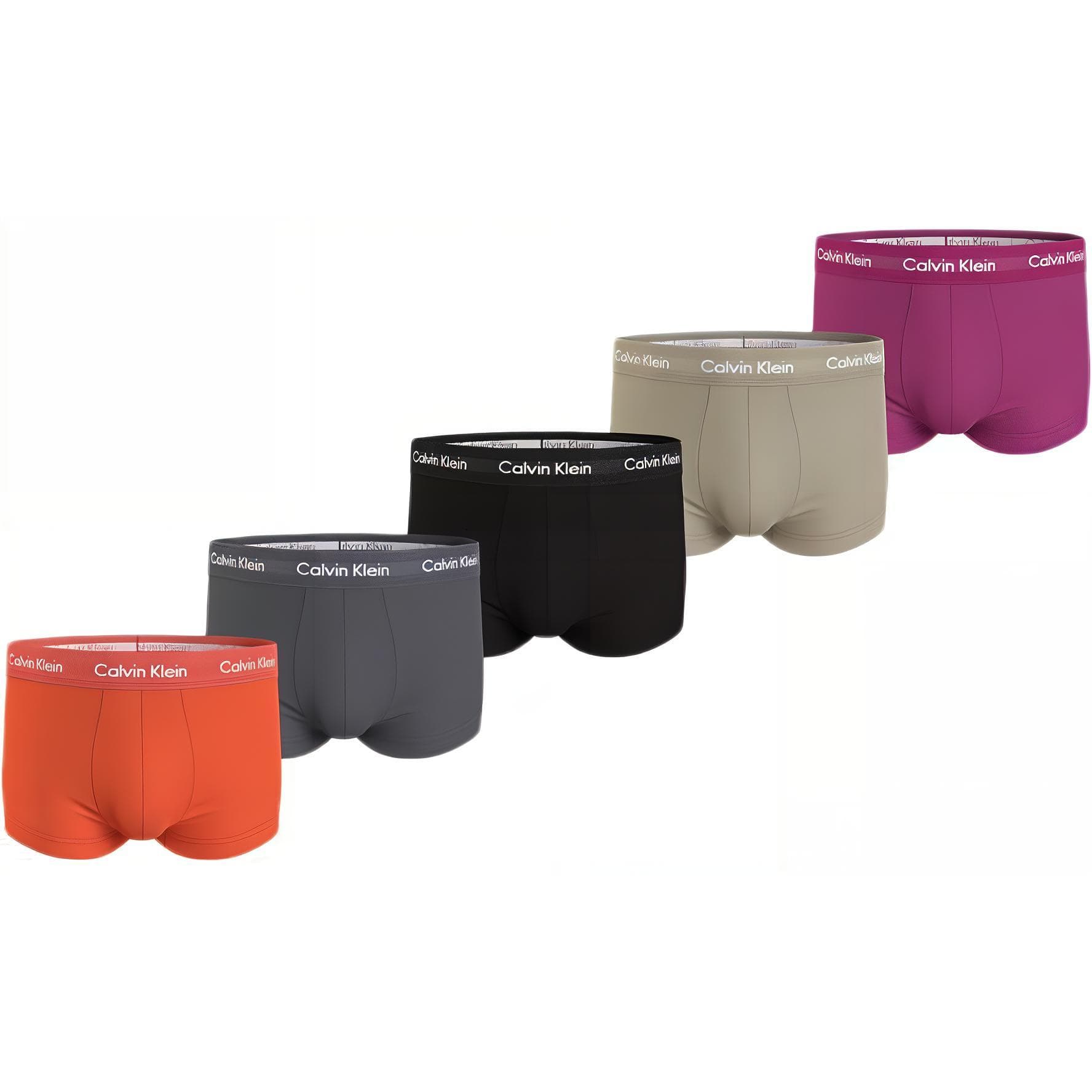Трусы Calvin Klein Low Rise Trunk 5PK - изображение 1