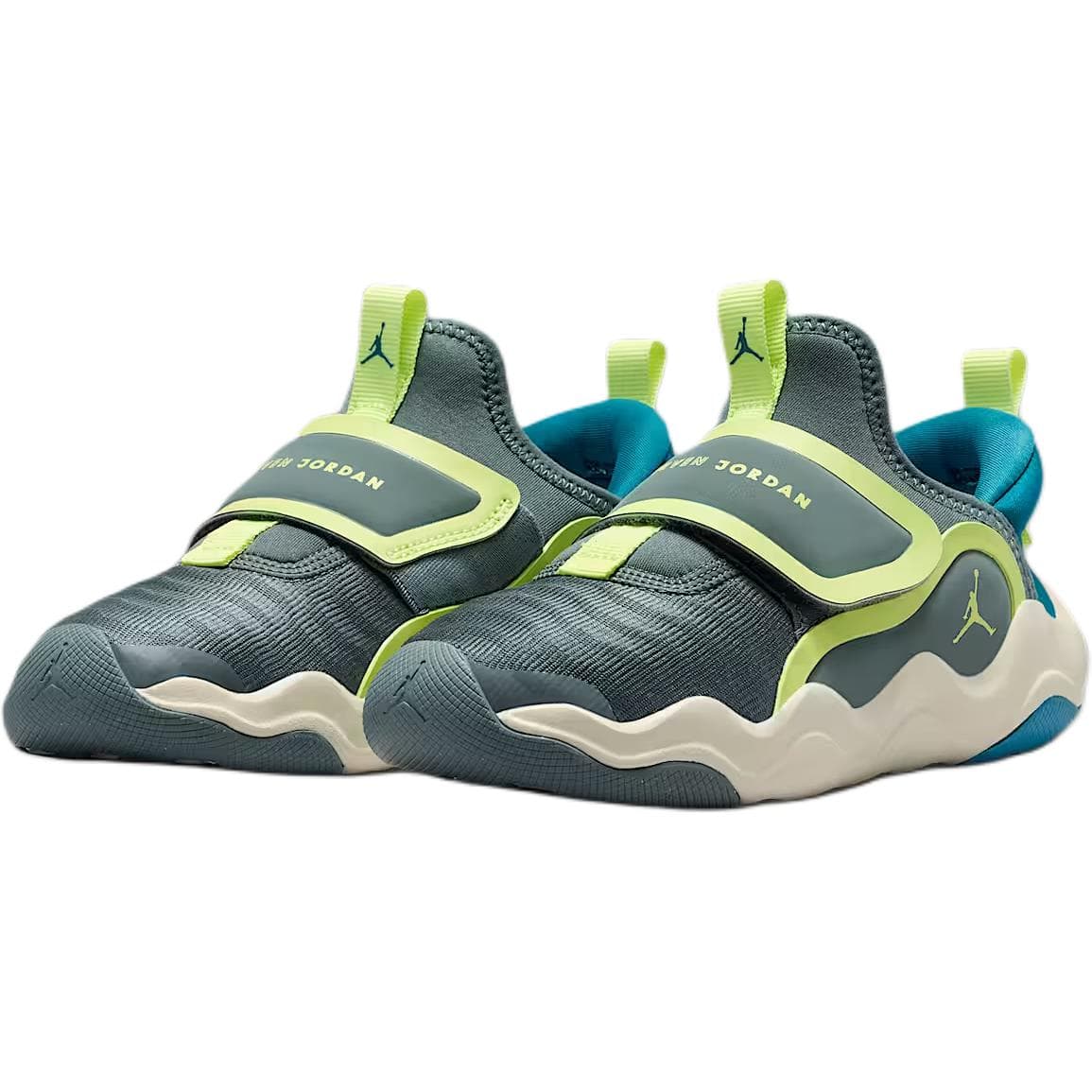 Кроссовки для баскетбола Jordan 23 7,2 Low Топ Children's Баскетбольные кроссовки Зелёный Детский - изображение 3