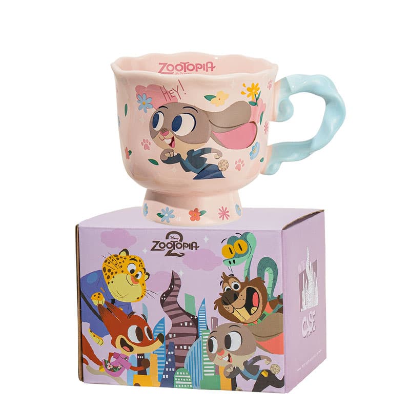 Disney Zootopia Collaboration Джуди Ник Керамическая кружка 350 мл - изображение 3