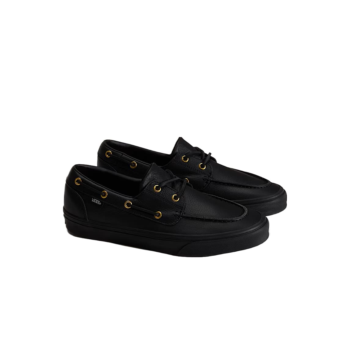Vans 2 EYELET Кожаные Топсайдеры Унисекс - изображение 2