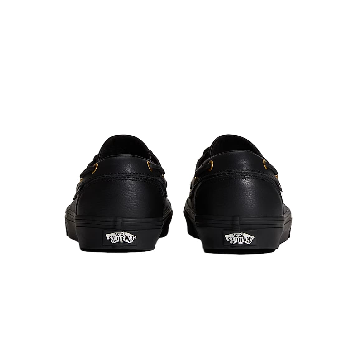 Vans 2 EYELET Кожаные Топсайдеры Унисекс - изображение 4