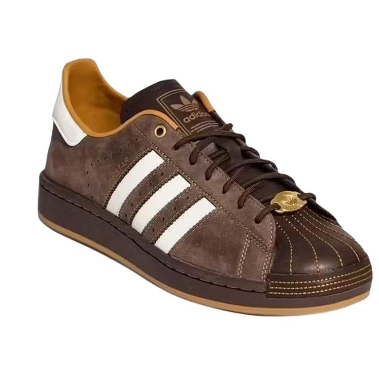 Кроссовки Adidas Originals Superstar 2 Low Скейтборд Обувь Унисекс Темно-Коричневый - изображение 3