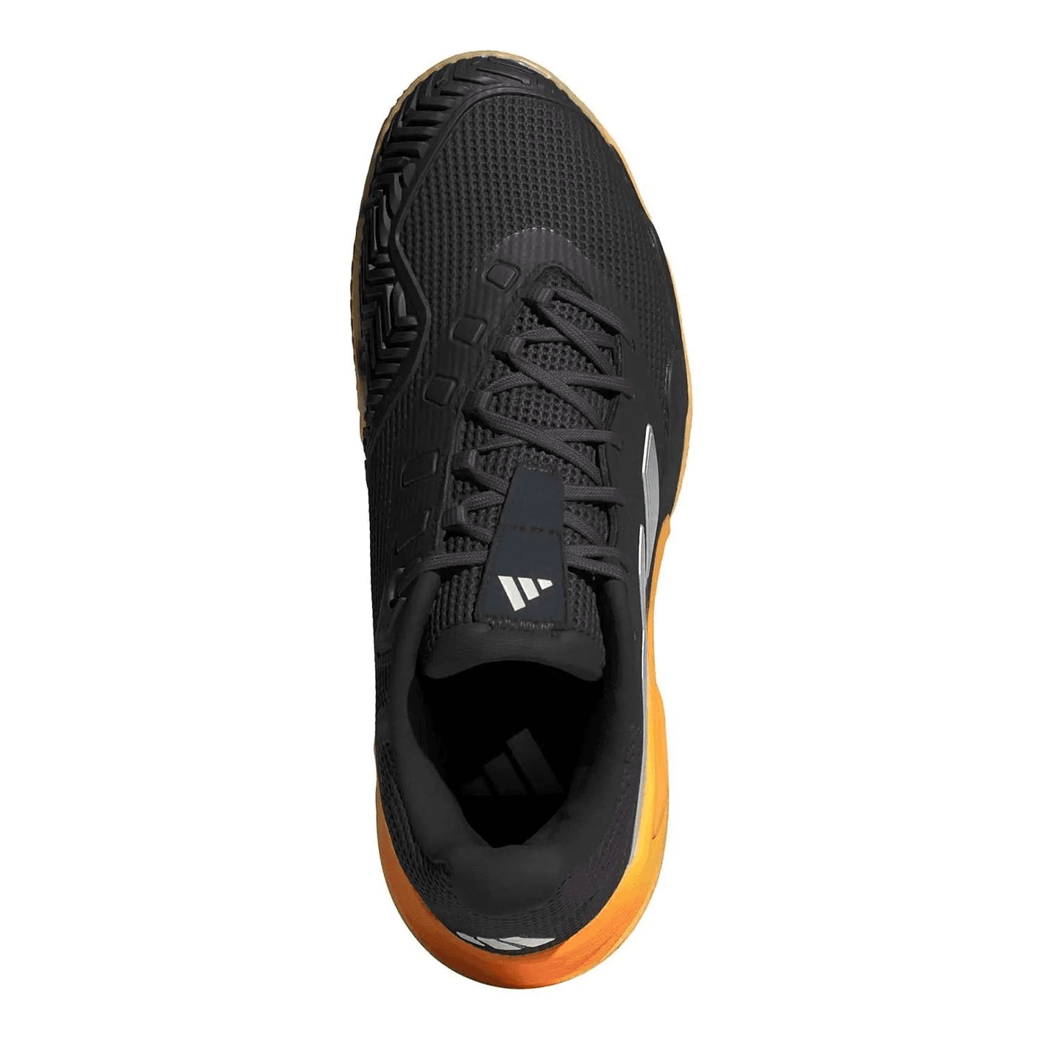 Кроссовки для тенниса Adidas Barricade 13 Теннисная обувь Мужская Черная Оранжевая - изображение 4