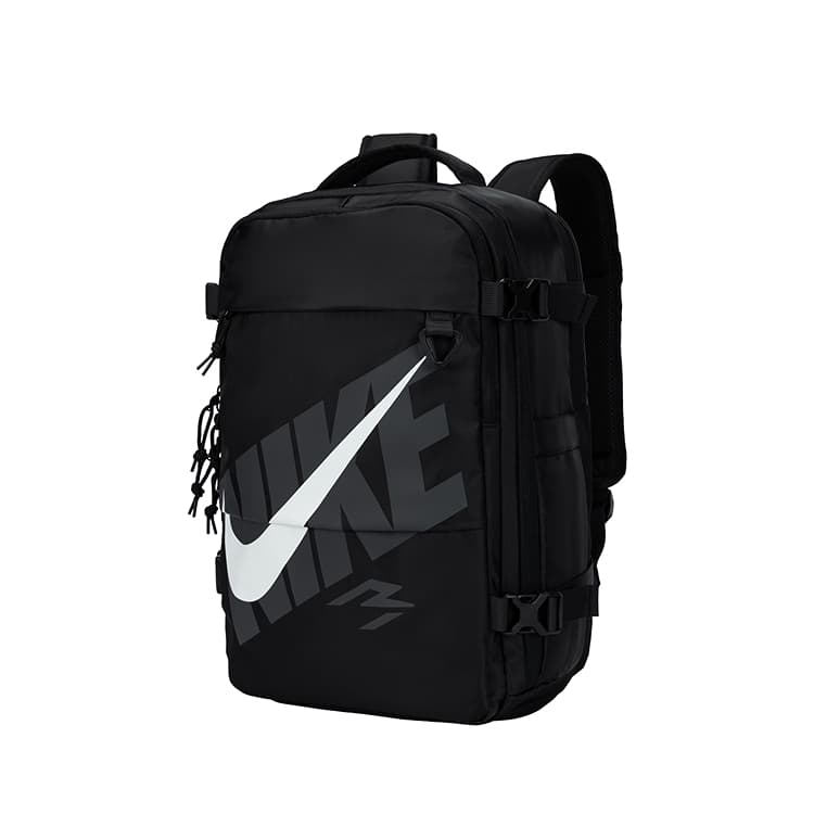 Рюкзак Nike 3Brand Полиэстеровый Рюкзак Стандартный (Standard) Унисекс Глубокий Черный - изображение 2