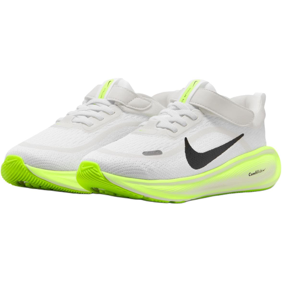 Кроссовки Nike Stellar Ride Low Топ Детские Беговые Кроссовки Белый Черный Малыш - изображение 3