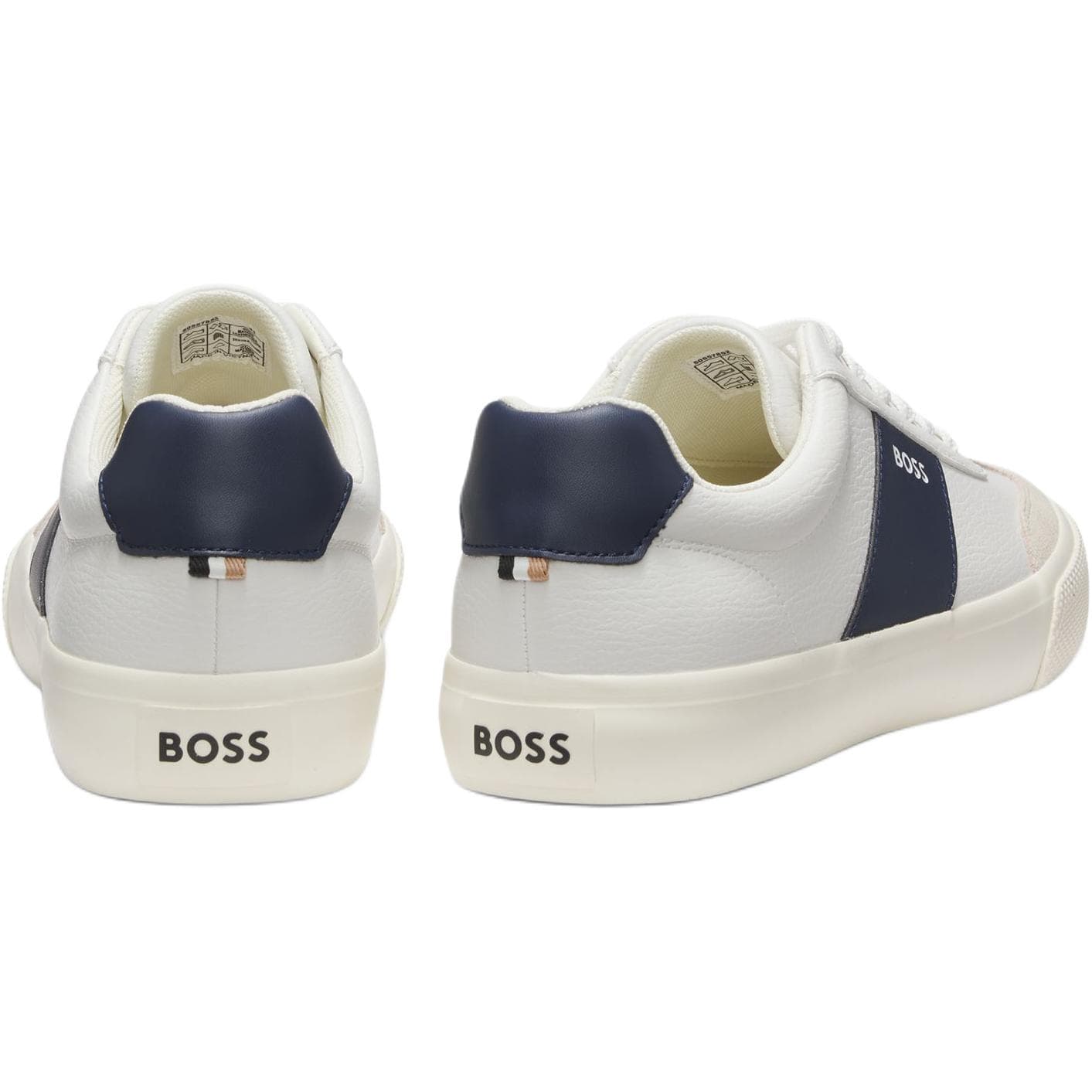 Кроссовки Hugo Boss Низкие Скейтборд Обувь Мужская Белая - изображение 4