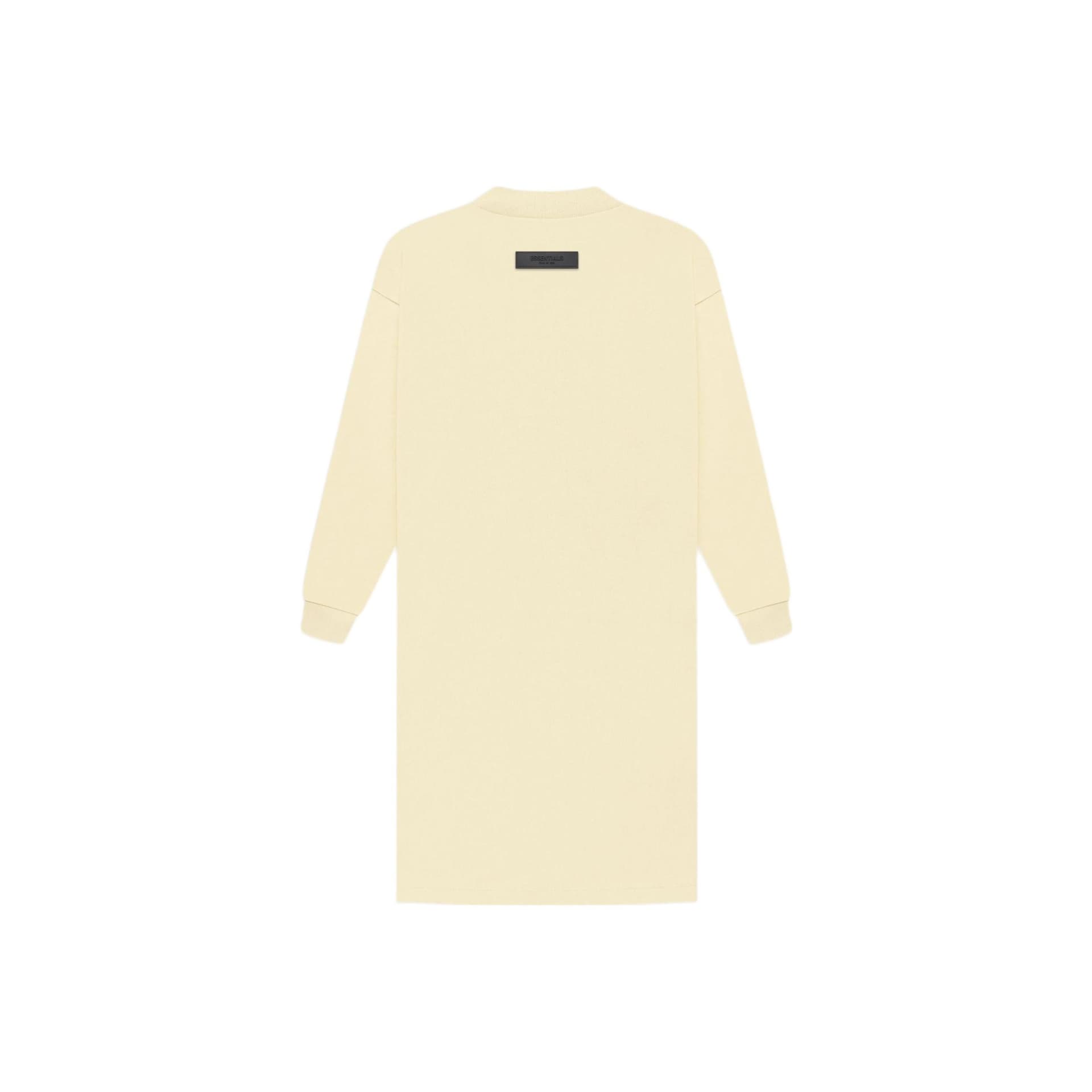Fear of God Essentials FW22 Kids Ls Tee Dress Canary Logo - изображение 2