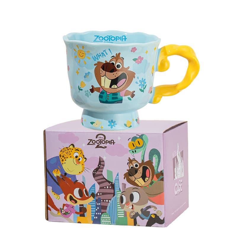 Disney Zootopia Collaboration Джуди Ник Керамическая кружка 350 мл - изображение 9