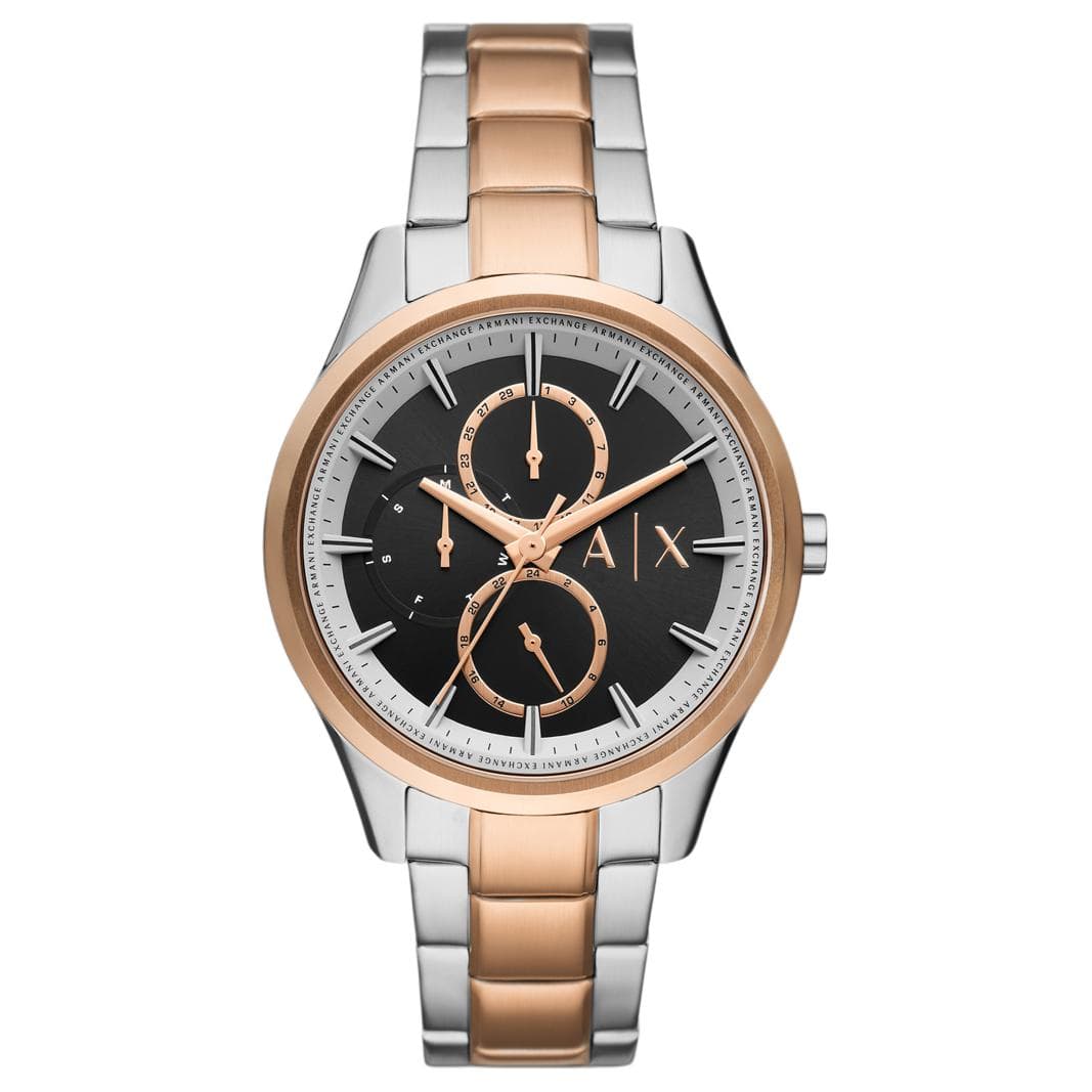 Механические часы ARMANI EXCHANGE AE Часы с кварцевым механизмом черный циферблат мужские - изображение 1