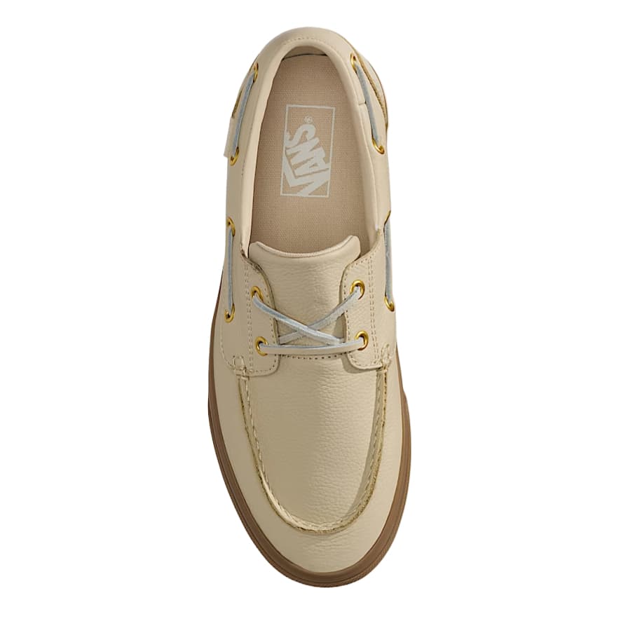 Vans 2 EYELET Кожаная Скейтборд Обувь Унисекс - изображение 3