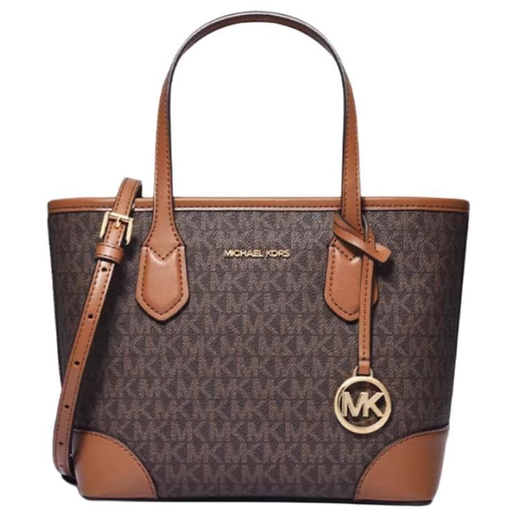 Сумка MICHAEL KORS Eva PVC Tote Bag Mini Version Женская Коричневая - изображение 1
