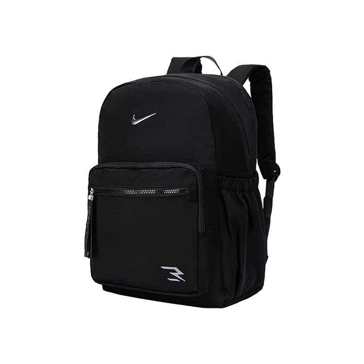 Рюкзак Nike 3Brand Полиэстер Рюкзак Стандартный (Стандартный) Унисекс Металлический Серебристый Глубокий Черный - изображение 2