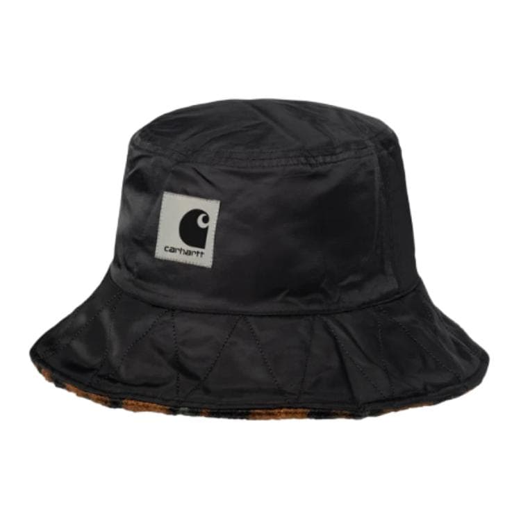 Панама Carhartt WIP Полиэстер Волокно Панама Унисекс Коричневый Черный - изображение 3