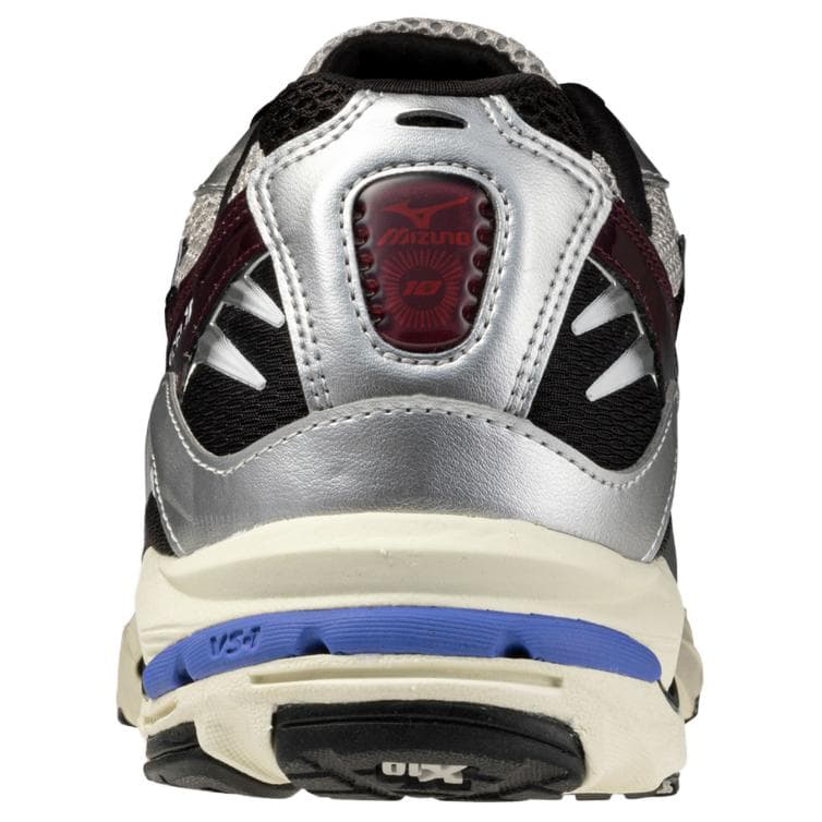 Кроссовки для бега Mizuno Wave Rider 10 Легкий Повседневный Беговые Кроссовки Унисекс Серый Черный - изображение 5
