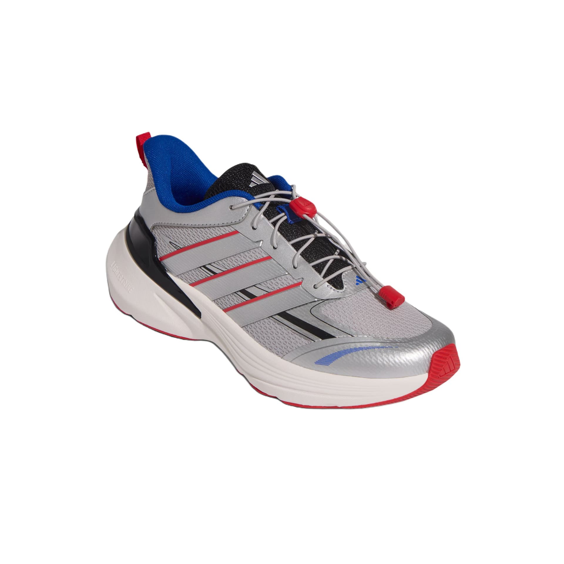 Кроссовки Adidas LIGHTDART Low Топ Беговые кроссовки Светло-серый Детский - изображение 3