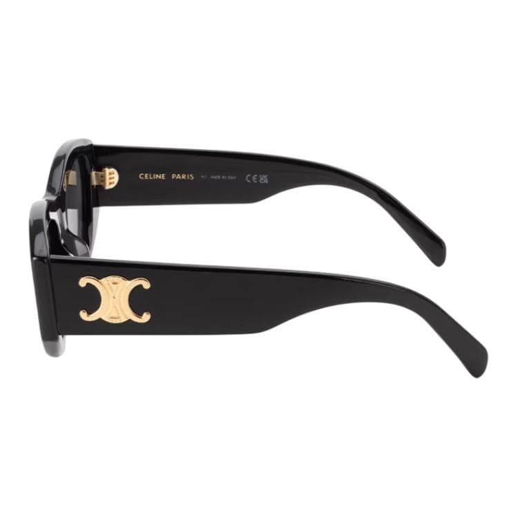 Солнцезащитные очки CELINE Сосуд OVAL SUNGLASSES Унисекс Яркий черный - изображение 3