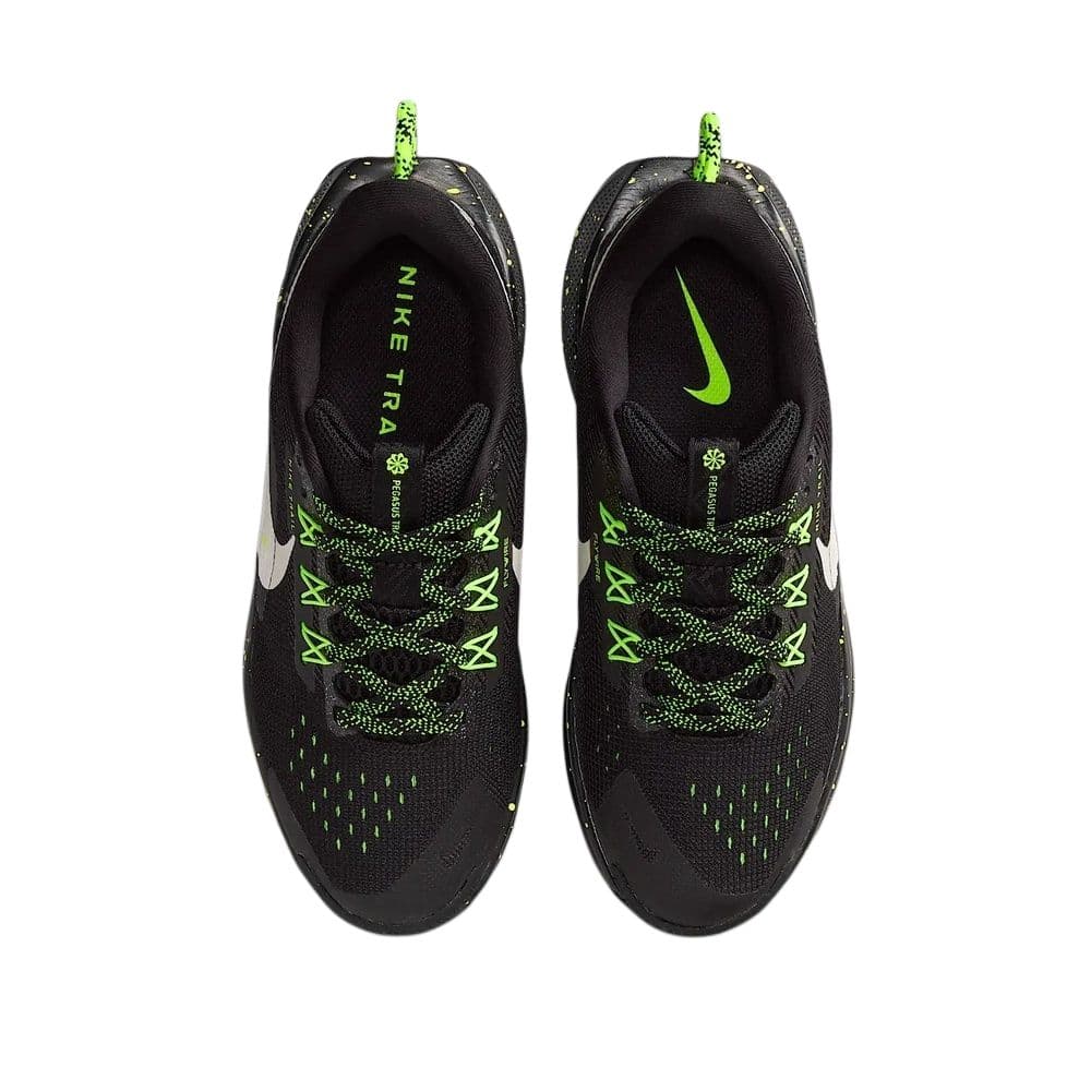 Кроссовки NIKE Pegasus Trail 5 Low Топ Беговые кроссовки Черный белый Детский - изображение 3