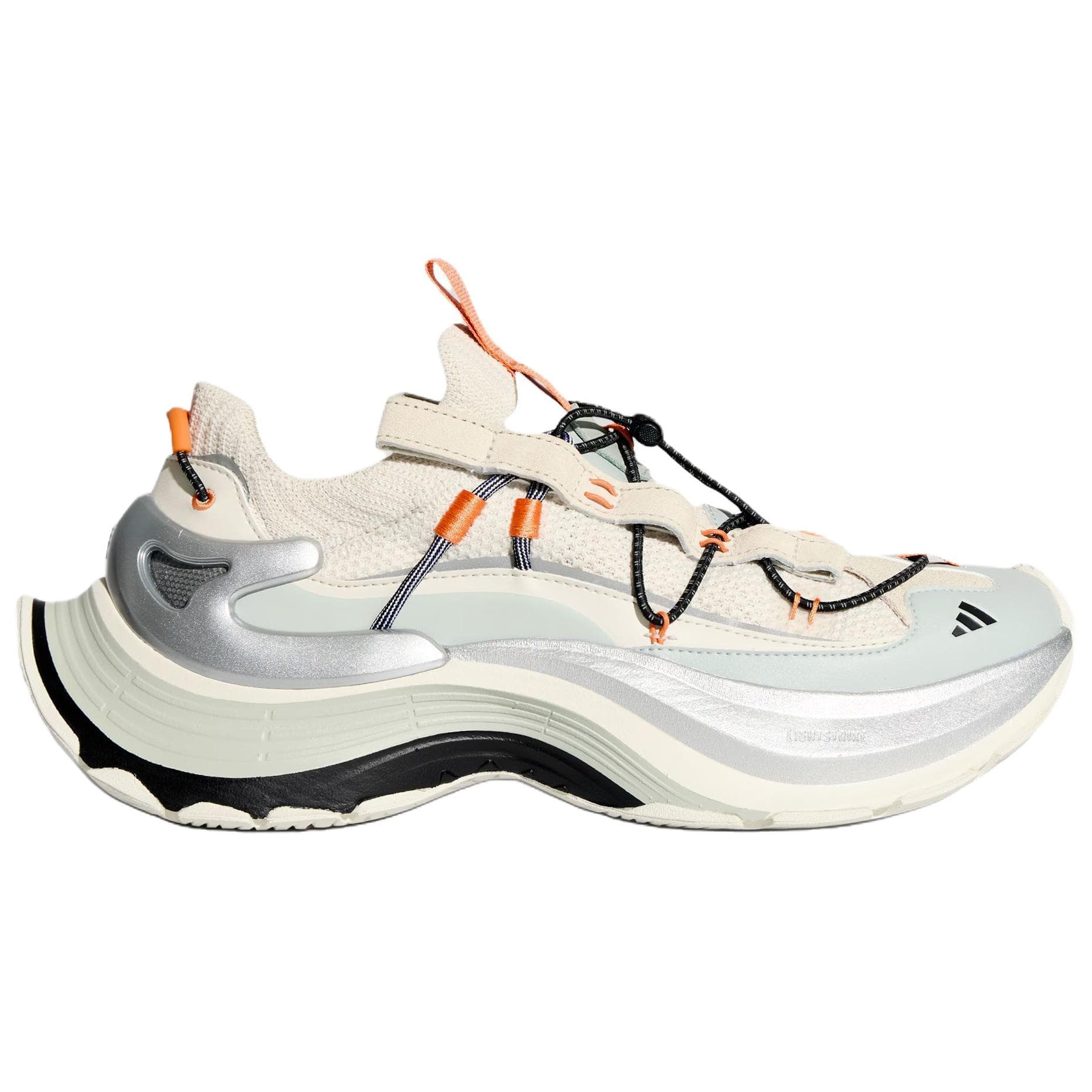 Кроссовки Adidas FOS XLG Дышащая Увеличивающая Высоту Низкая Обувь для Альпинизма Унисекс Светло-Бежевая - изображение 2