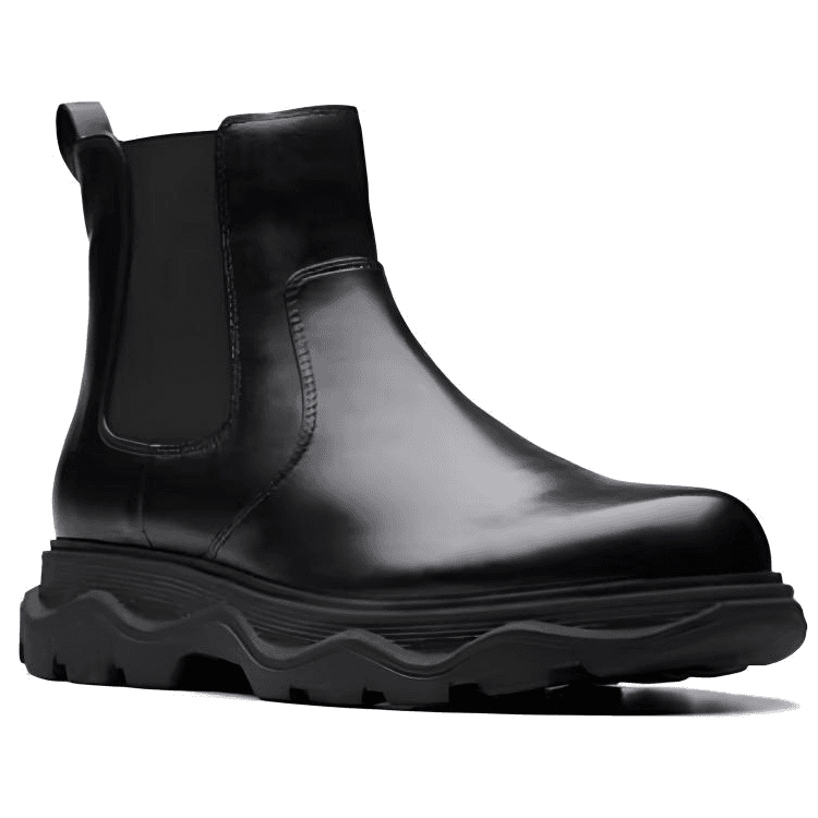 Ботинки челси Clarks Короткий Челси Мужской Черный - изображение 4