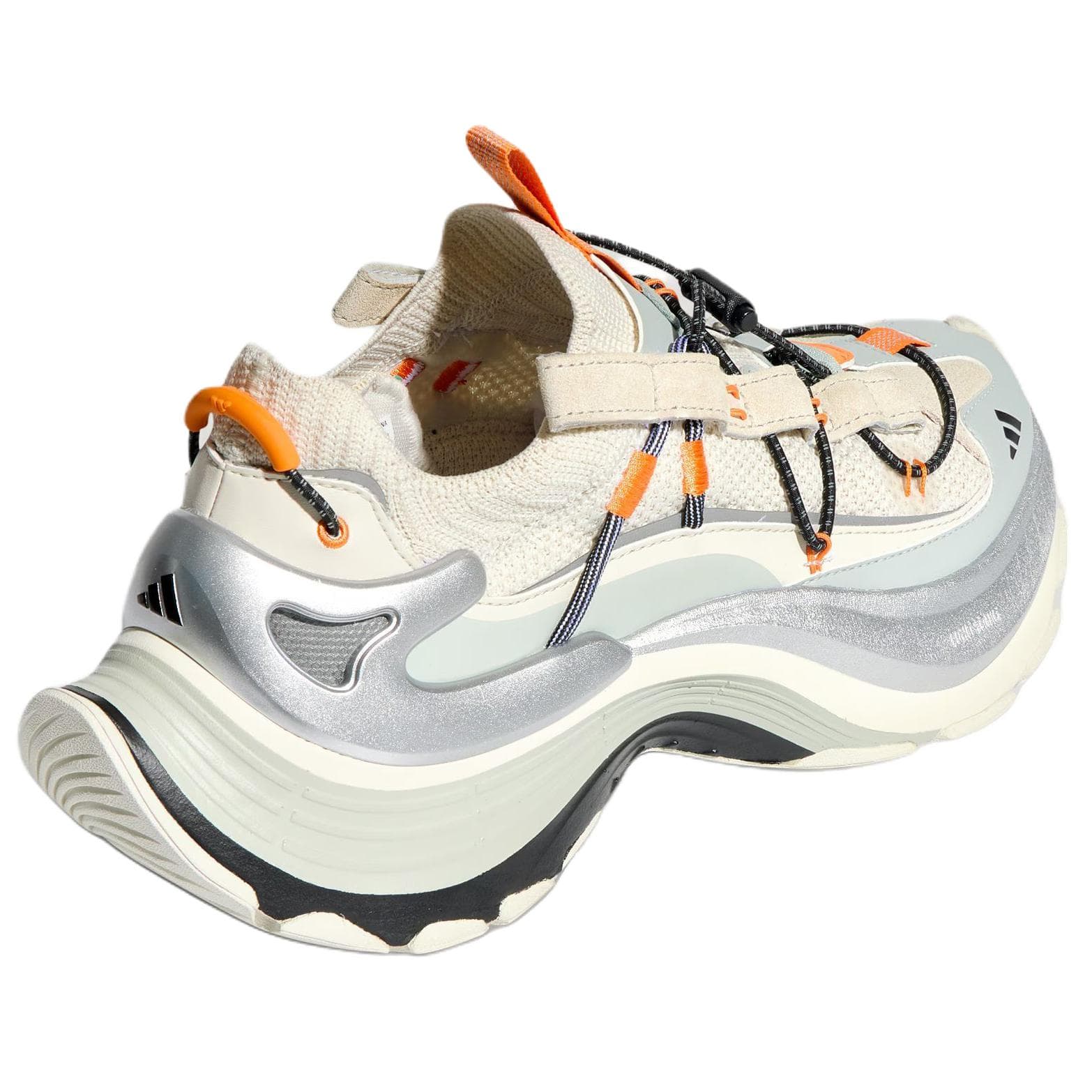 Кроссовки Adidas FOS XLG Дышащая Увеличивающая Высоту Низкая Обувь для Альпинизма Унисекс Светло-Бежевая - изображение 4