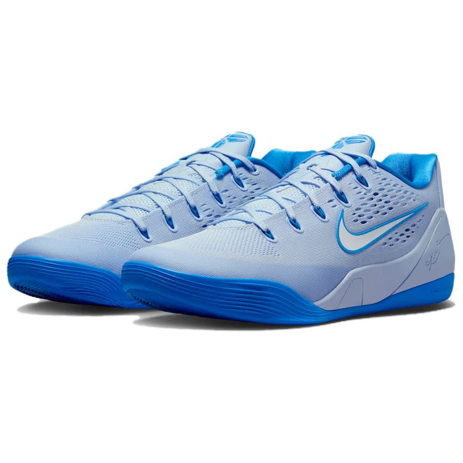 Кроссовки для баскетбола Nike Kobe 9 Low Баскетбольные кроссовки унисекс синие - изображение 3