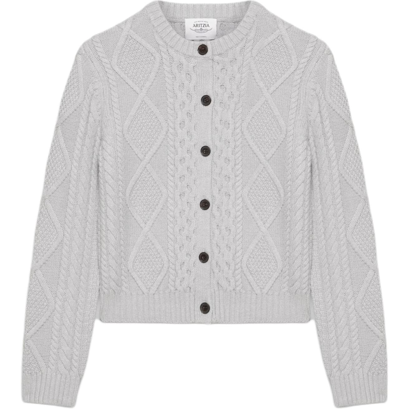 Кардиган ARITZIA Heritage KNIT Мериносовая шерсть Средний кардиган Свитер Женский - изображение 1