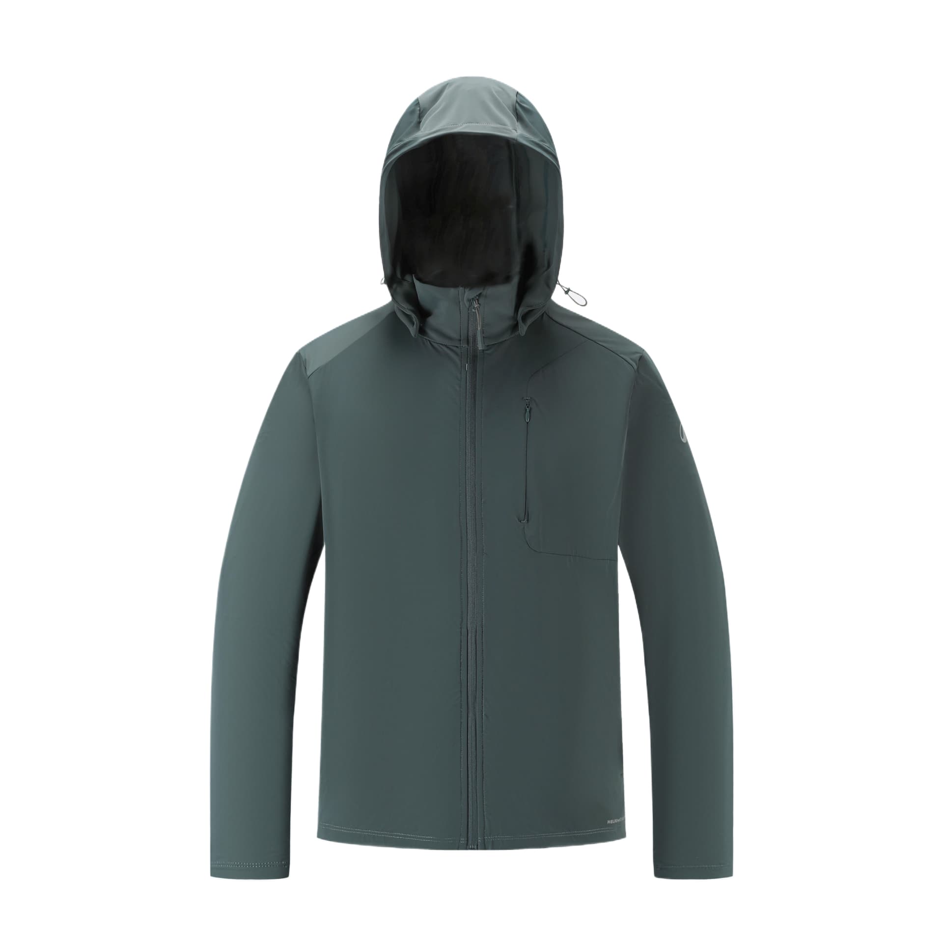 Куртка DECATHLON QUECHUA Темно-серый зеленый мужской куртки - изображение 1