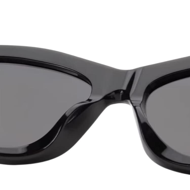 Солнцезащитные очки CELINE Сосуд OVAL SUNGLASSES Унисекс Яркий черный - изображение 5