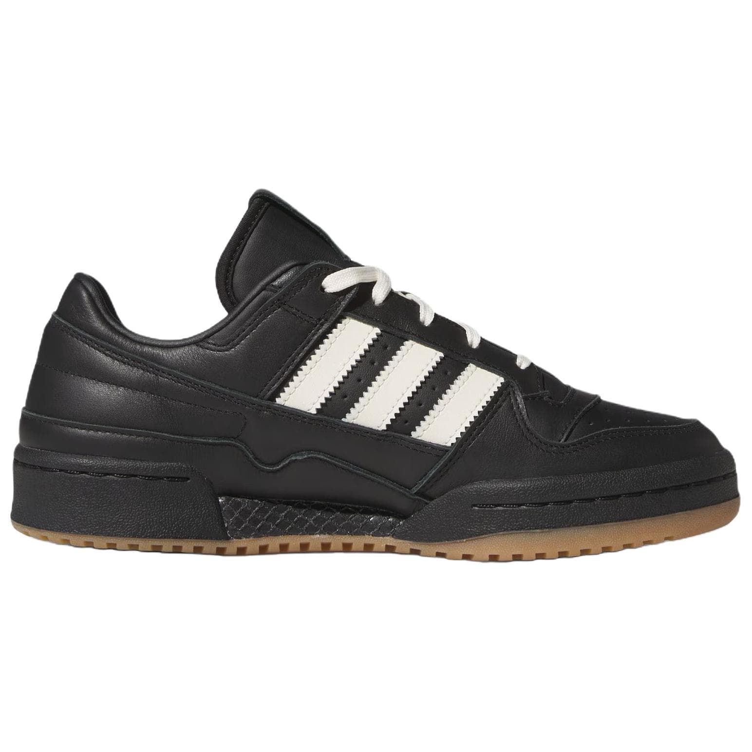 Кроссовки Adidas Originals FORUM Low Топ Скейтборд Обувь Женские Черный - изображение 2
