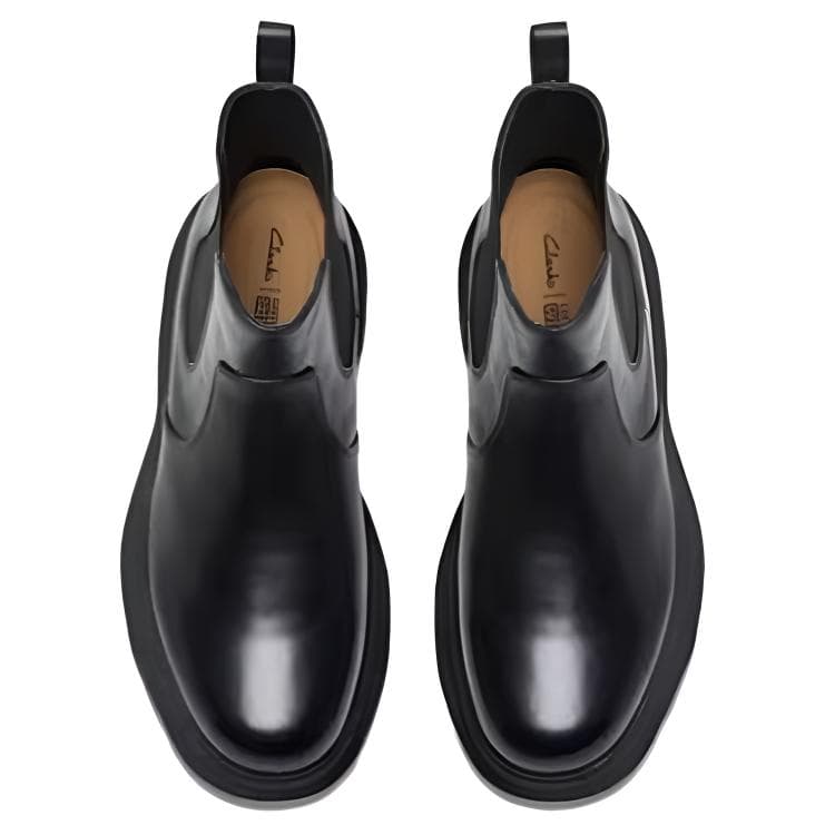 Ботинки челси Clarks Короткий Челси Мужской Черный - изображение 3
