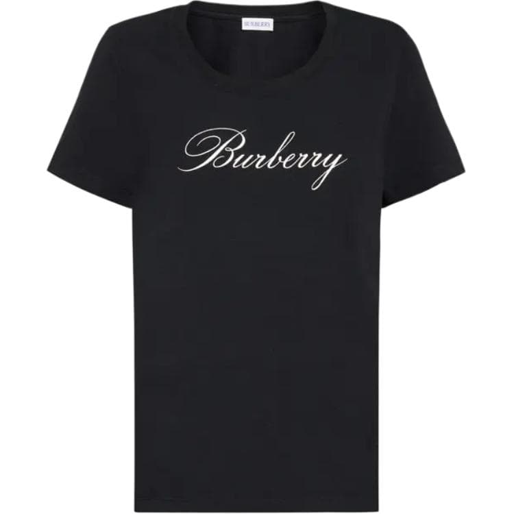 Футболка Burberry Стандартная рукавная рубашка T для женщин - изображение 1