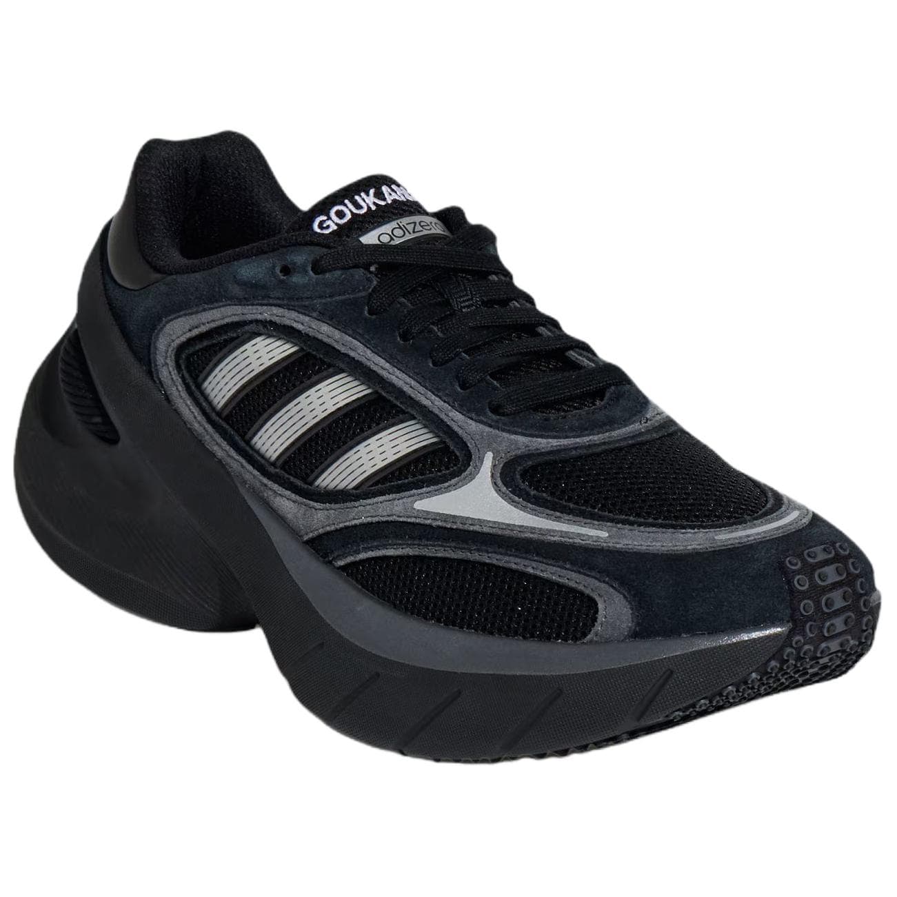 Кроссовки для бега Adidas Adizero Goukana Дышащий Low Топ Повседневные кроссовки для бега Унисекс Черный - изображение 3