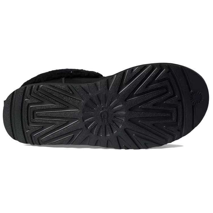 Ботинки зимние UGG CLASSIC ULTRA MINI Короткий Снегокат Женские Черные - изображение 5