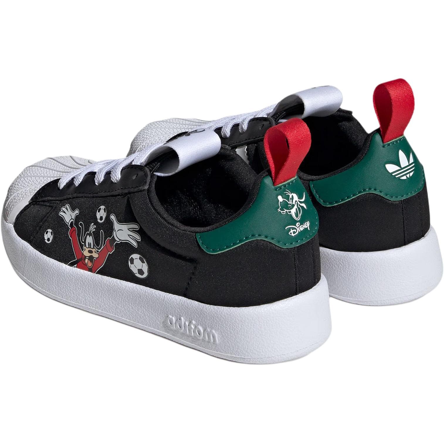 Кроссовки Disney x Adidas Originals AdiFOM Superstar 360 Low Топ Детские Скейтбординги Черный Детский - изображение 3