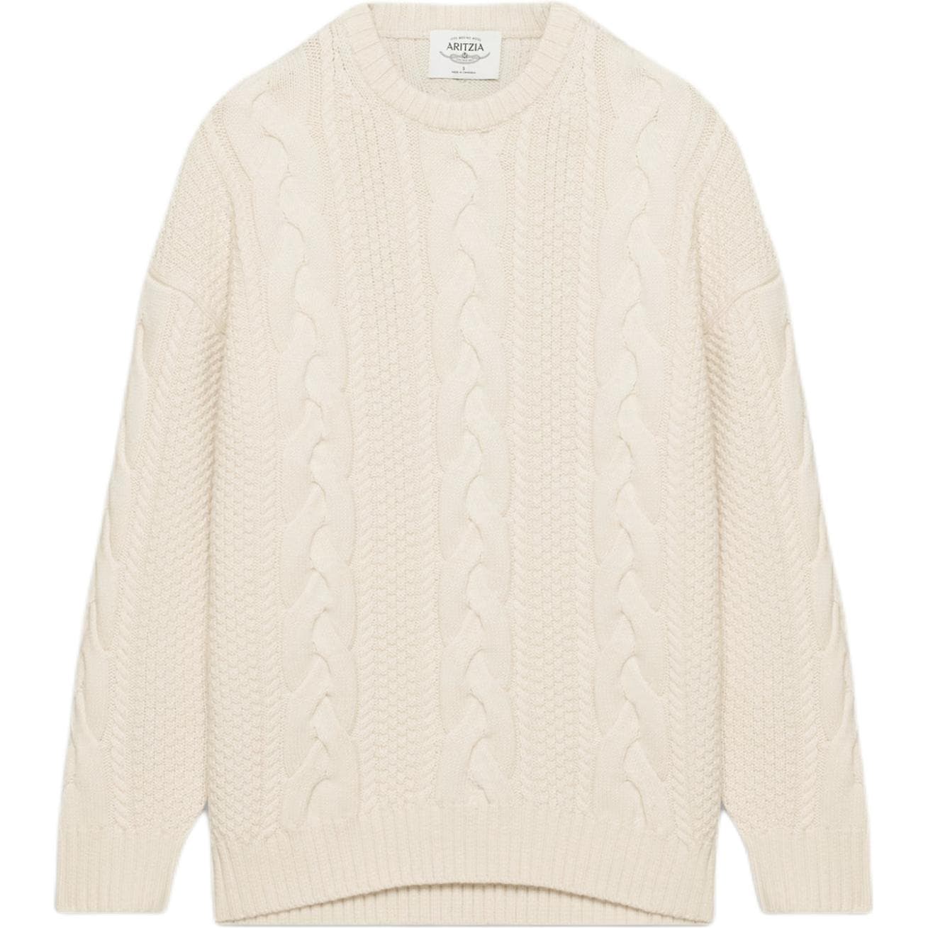 Кардиган ARITZIA Heritage KNIT Мериносовая шерсть Средний свитер Женский - изображение 1