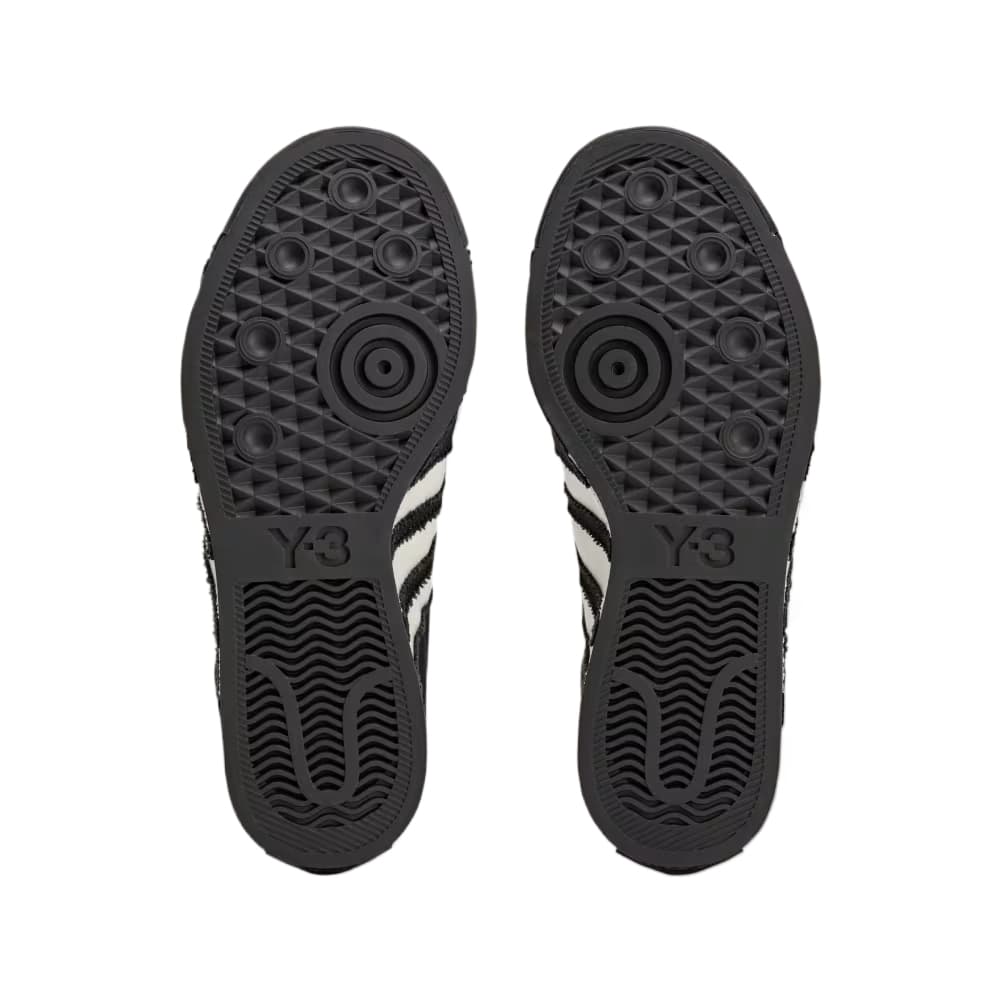 Кроссовки для тенниса Y-3 Nizza 100% ткань круглый носок плоский на шнурках дышащий легкий лоу-топы кроссовки для тенниса унисекс - изображение 6
