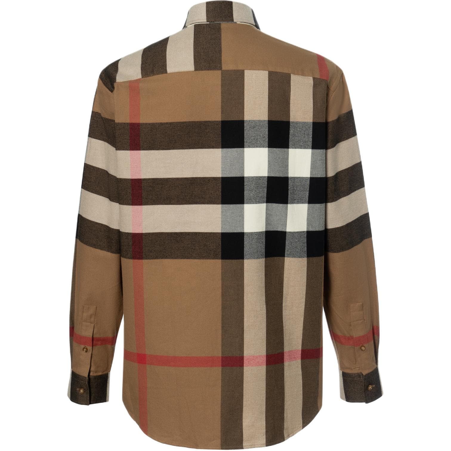 Рубашка Burberry Коричневые Мужские Рубашки - изображение 2