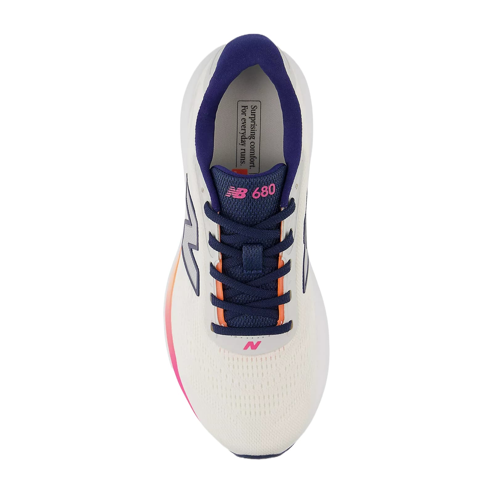 Кроссовки для бега New Balance Fresh Foam 680 v9 Сетчатая ткань текстиль амортизация низкий топ беговые кроссовки женские ширина B - изображение 4