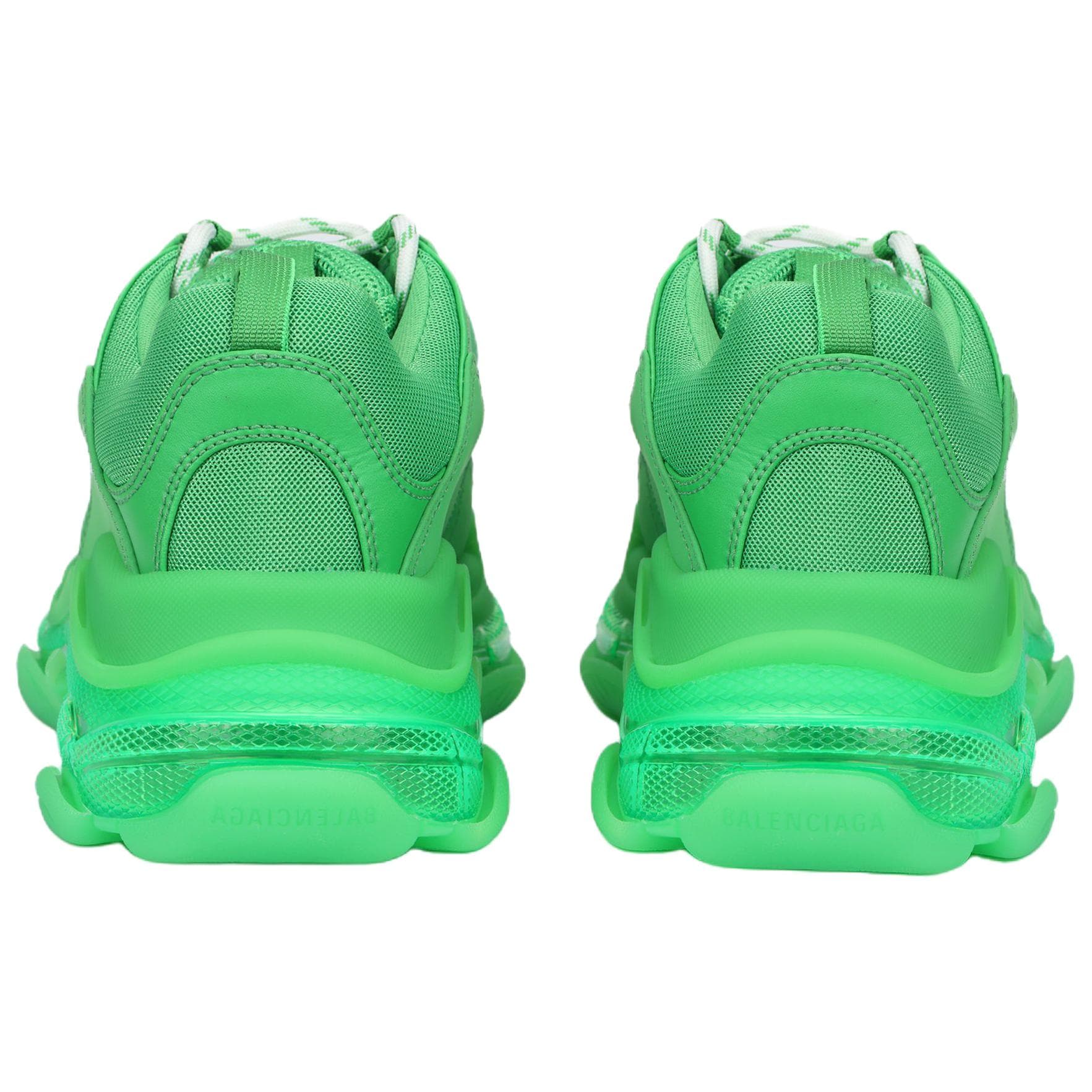 Кроссовки Balenciaga Triple S Green - изображение 4