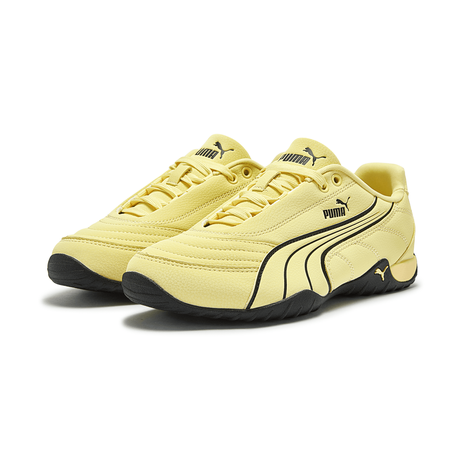 Кроссовки PUMA Амортизация Поддержка Легкий Low Топ Повседневная обувь Унисекс Динамичный желтый - изображение 3