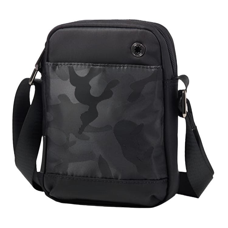 Сумка через плечо SEPTWOLVES Оксфорд Crossbody Сумка Мини Мужская Черная - изображение 2