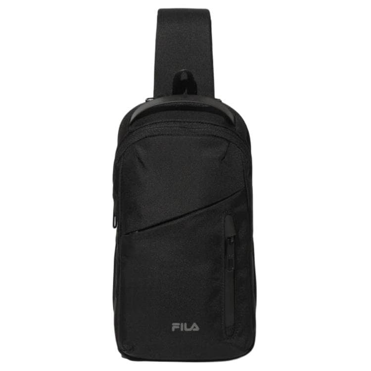 Нагрудная сумка FILA Нейлоновая сумка через плечо сумка на плечо (слинг) маленькая унисекс черная - изображение 1