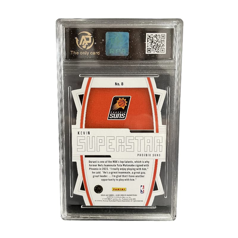 PANINI Contenders Кевин Дюрант Бог смерти Цвет KD POINT Рефракция Сертифицированные карточки 1 шт - изображение 2