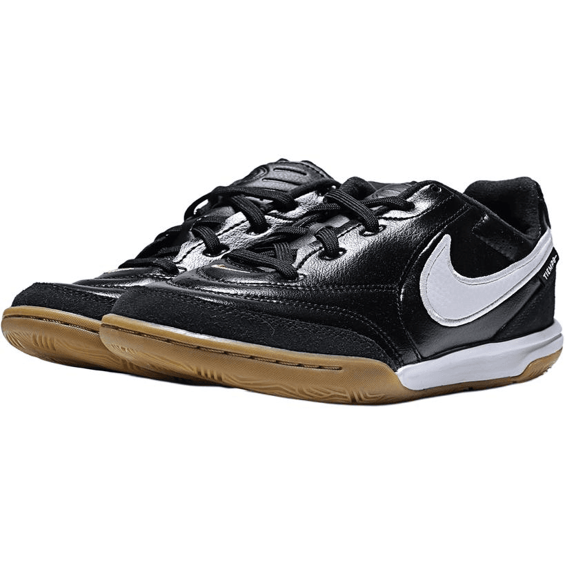 Бутсы Nike Tiempo Streetgato Low Топ Детские футбольные бутсы Черный Детский - изображение 3