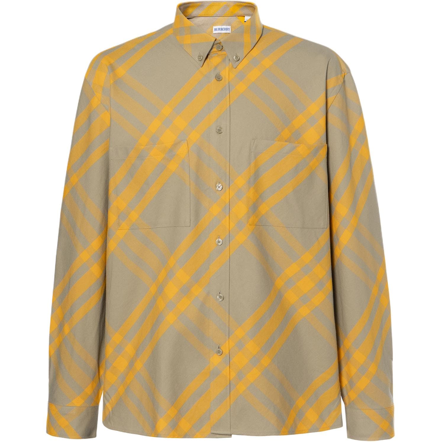 Рубашка Burberry Многоцветные Мужские Рубашки - изображение 1